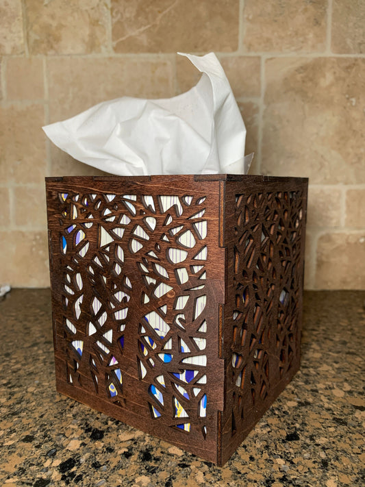 Fractal Trees Tissue Box Cover