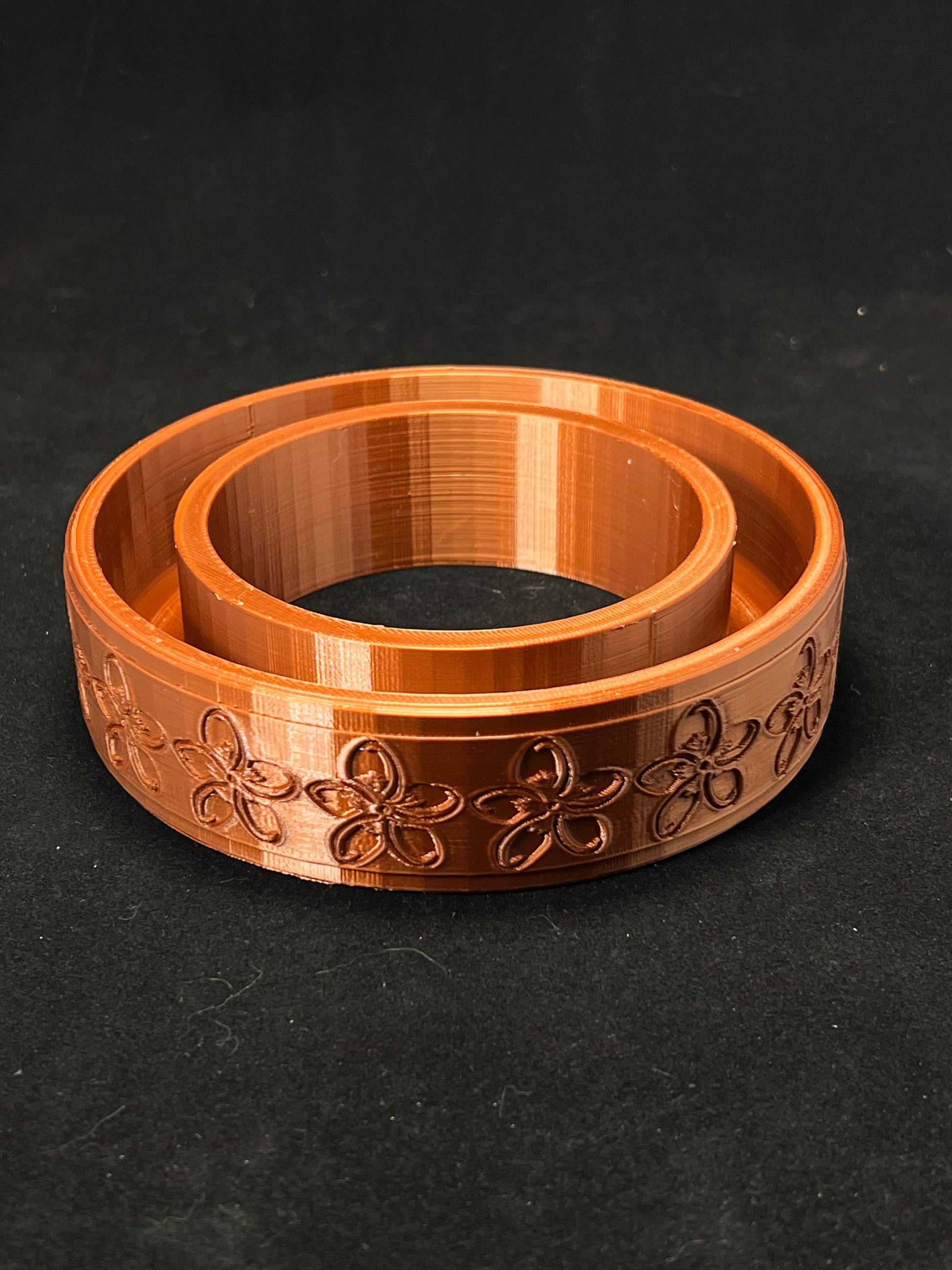 3D Printed Plumeria Pansy Ring Vase