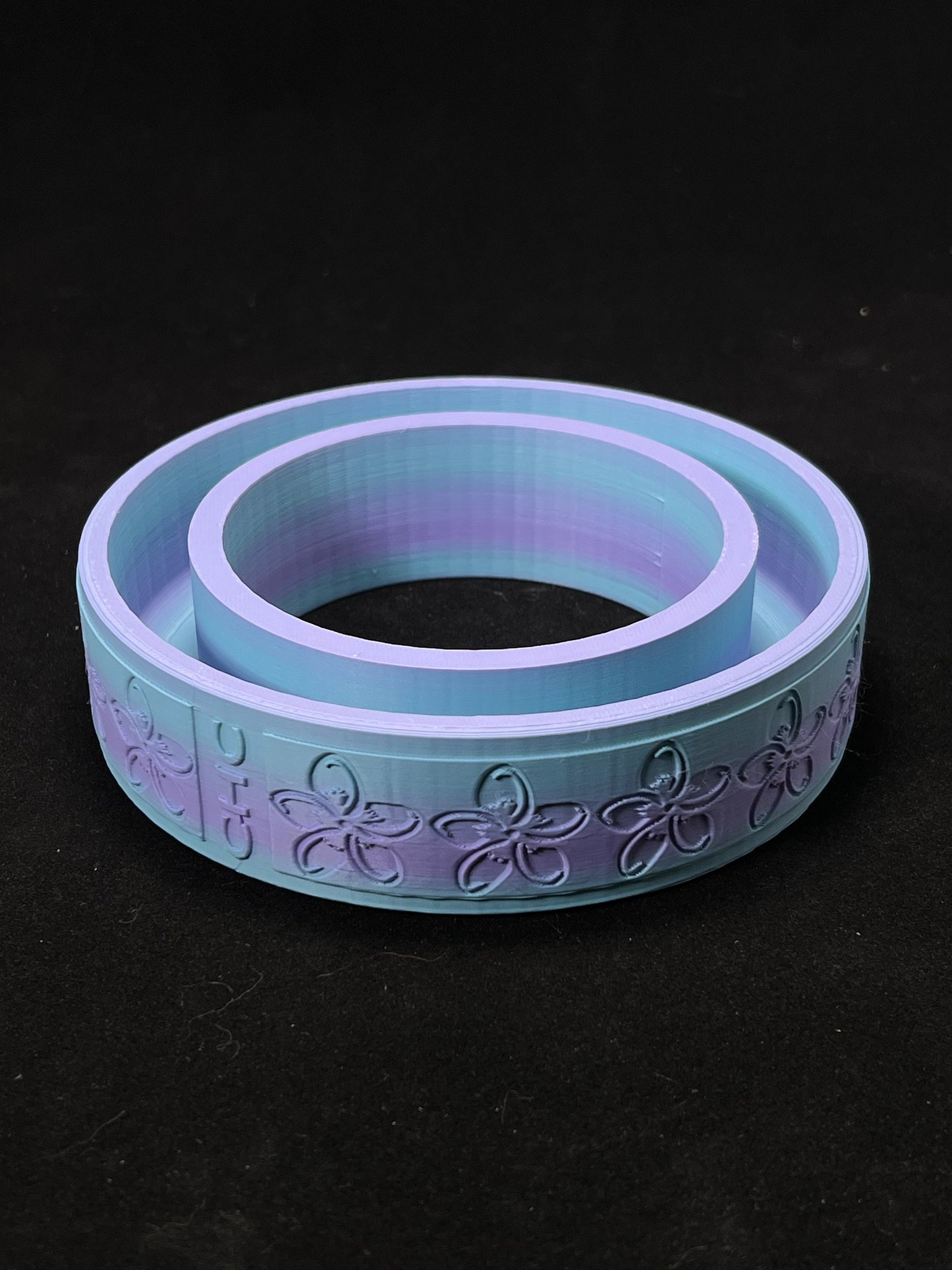 3D Printed Plumeria Pansy Ring Vase