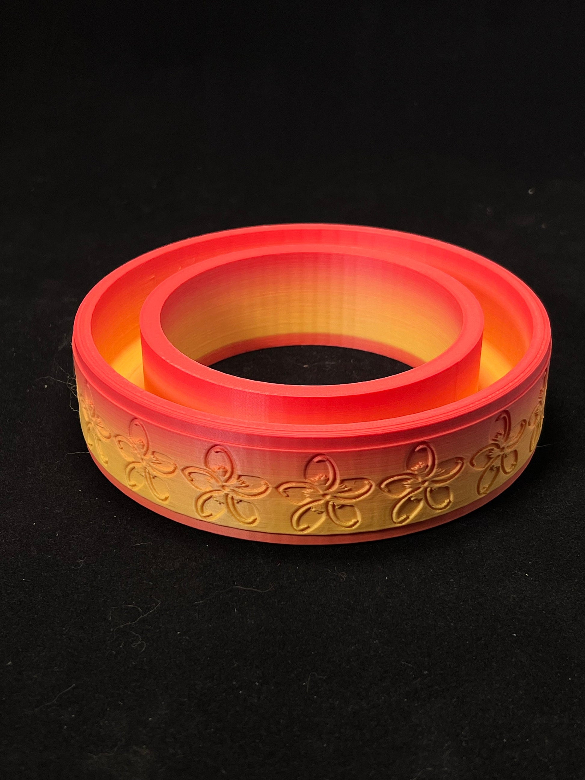 3D Printed Plumeria Pansy Ring Vase