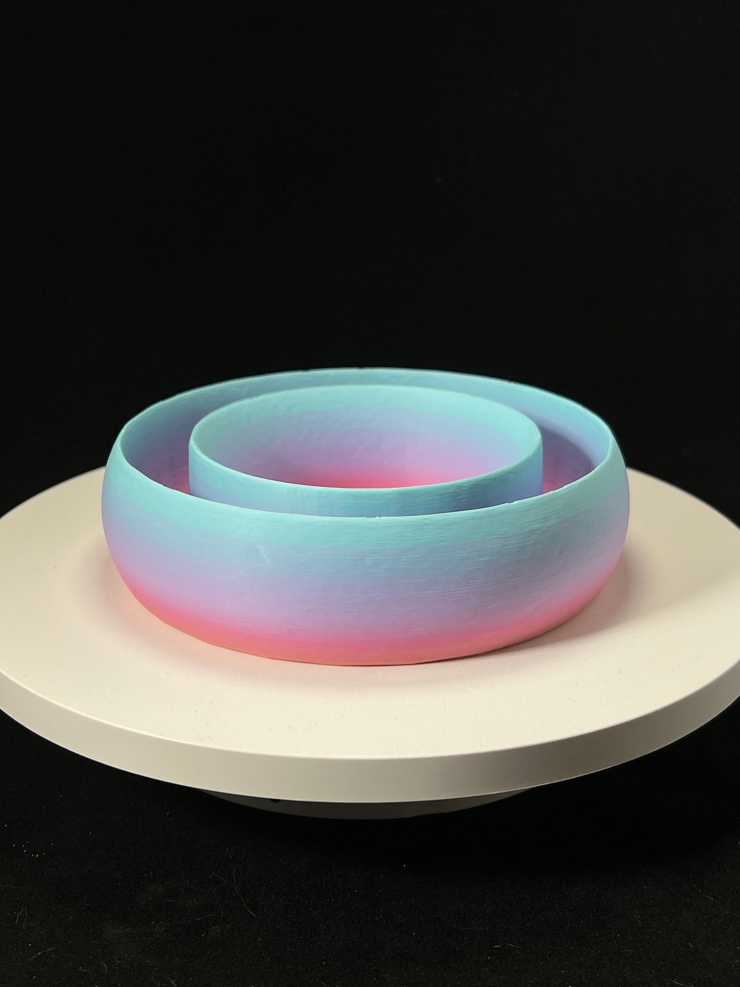 Plumeria/Pansy Ring Vase (Bowl)