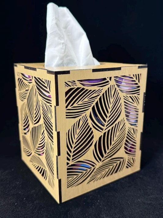 Leaves Tissue Box Cover