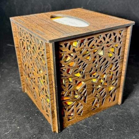 Fractal Trees Tissue Box Cover - “New Style”