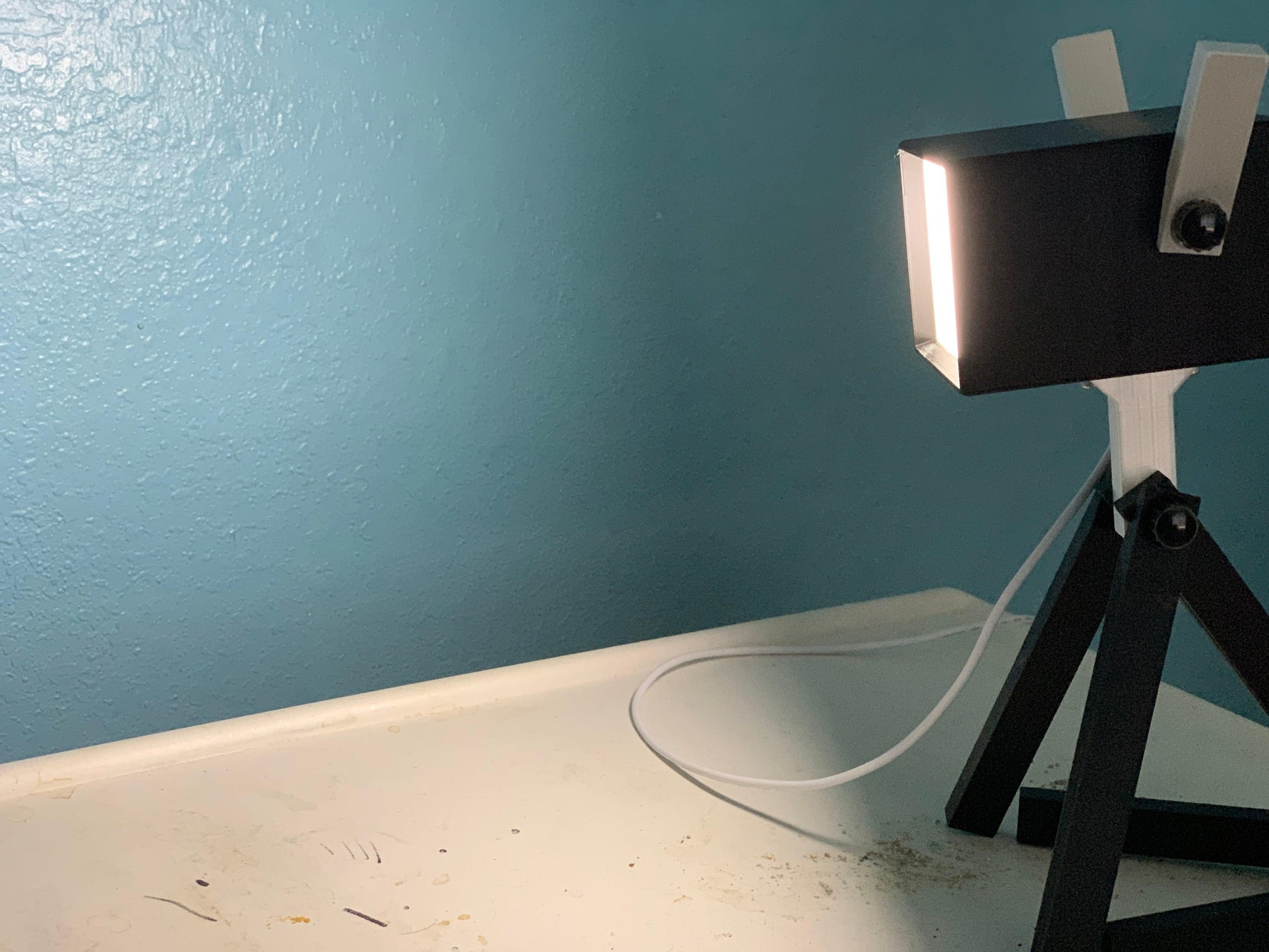 3D Printed PLA Dog Lamp - Cinder House Creations