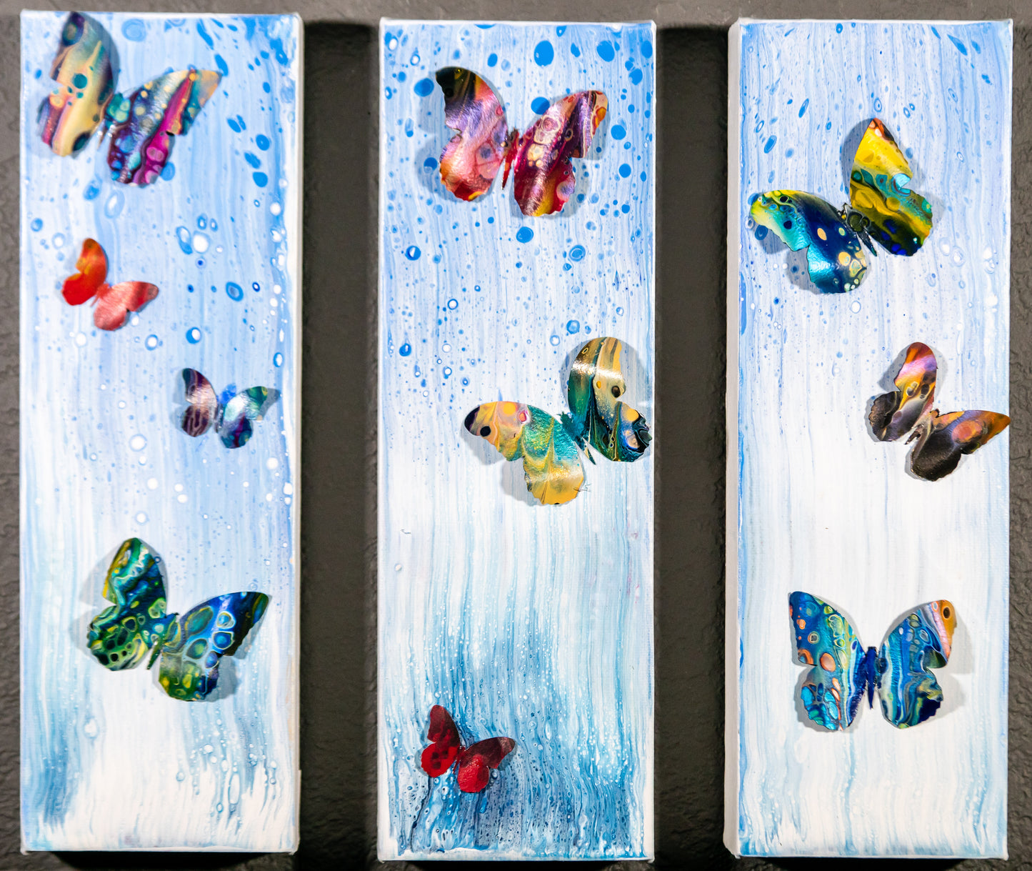 Fluid Art Abstract #220 - Cinder House Creations