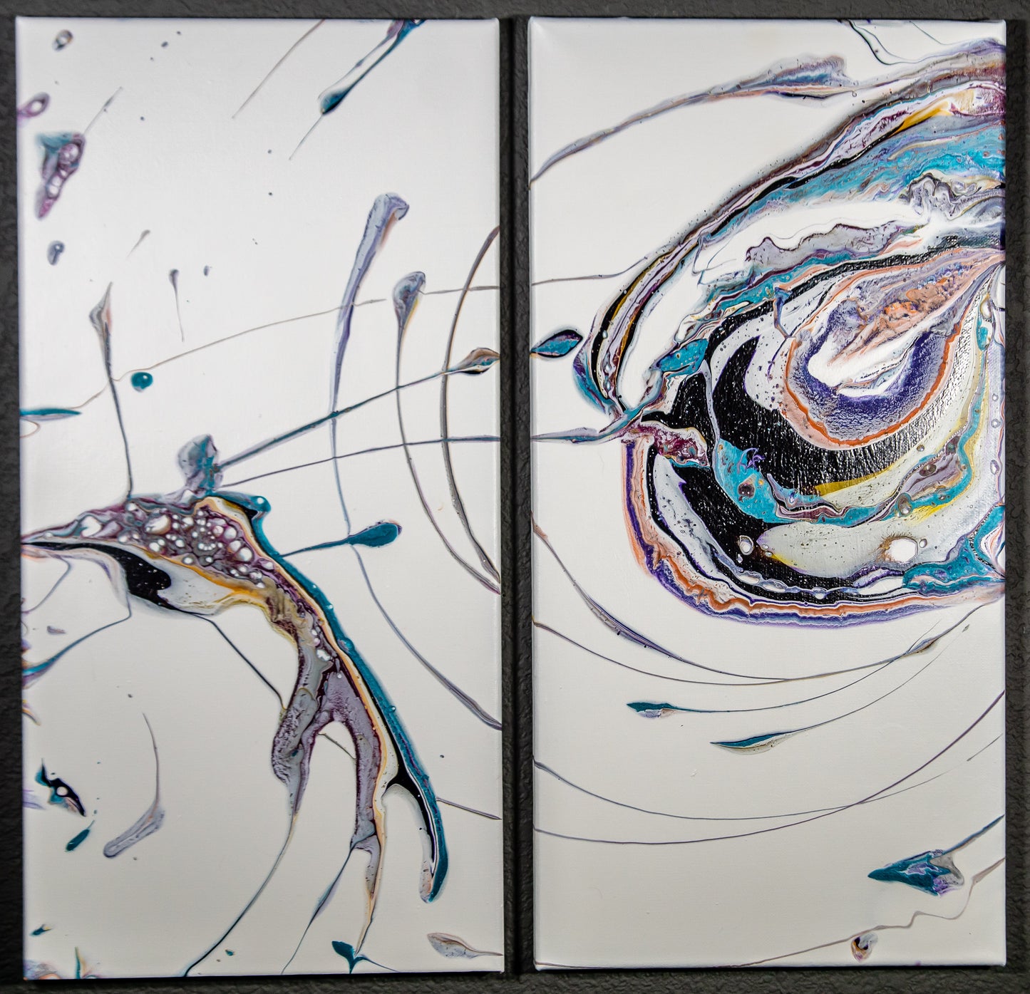 Fluid Art Abstract #218 - Cinder House Creations