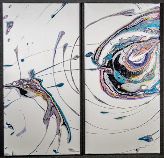 Fluid Art Abstract #218 - Cinder House Creations