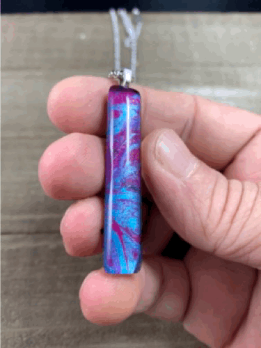 Rectangle Wearable Art Pendant and Earring Sets - Cinder House Creations