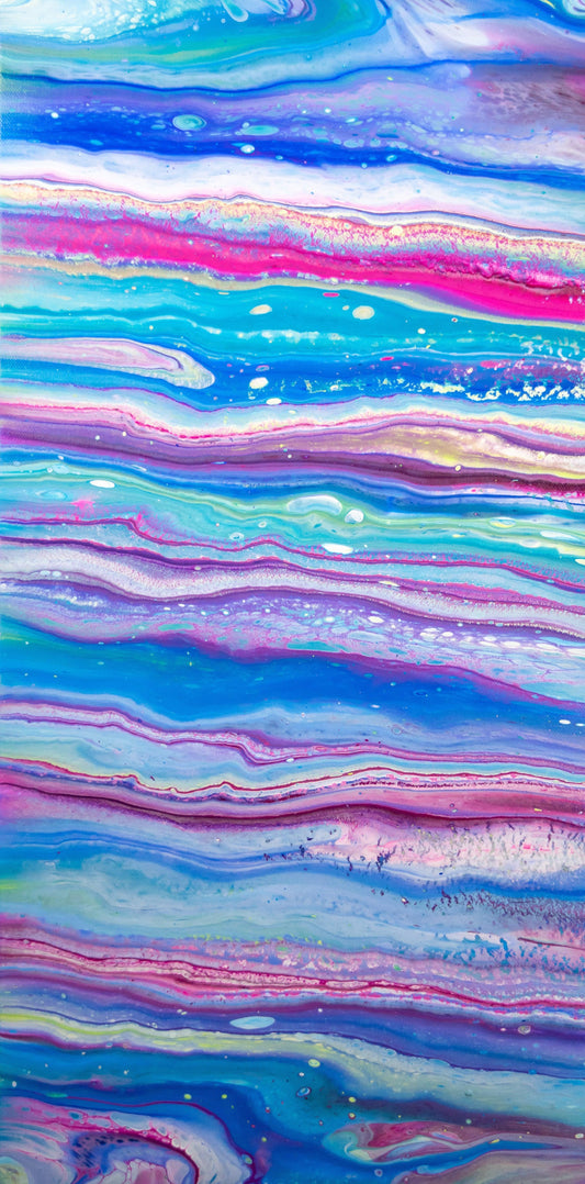 Fluid Art Abstract #221 - Cinder House Creations