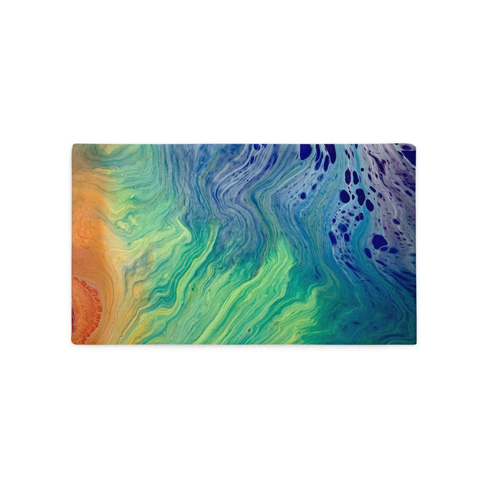 Rainbow Basic Accent Pillow Case - Cinder House Creations