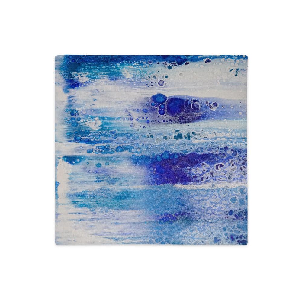 Blue Premium Accent Pillow Case - Cinder House Creations