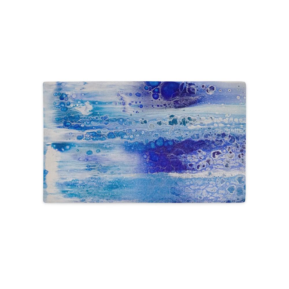 Blue Premium Accent Pillow Case - Cinder House Creations