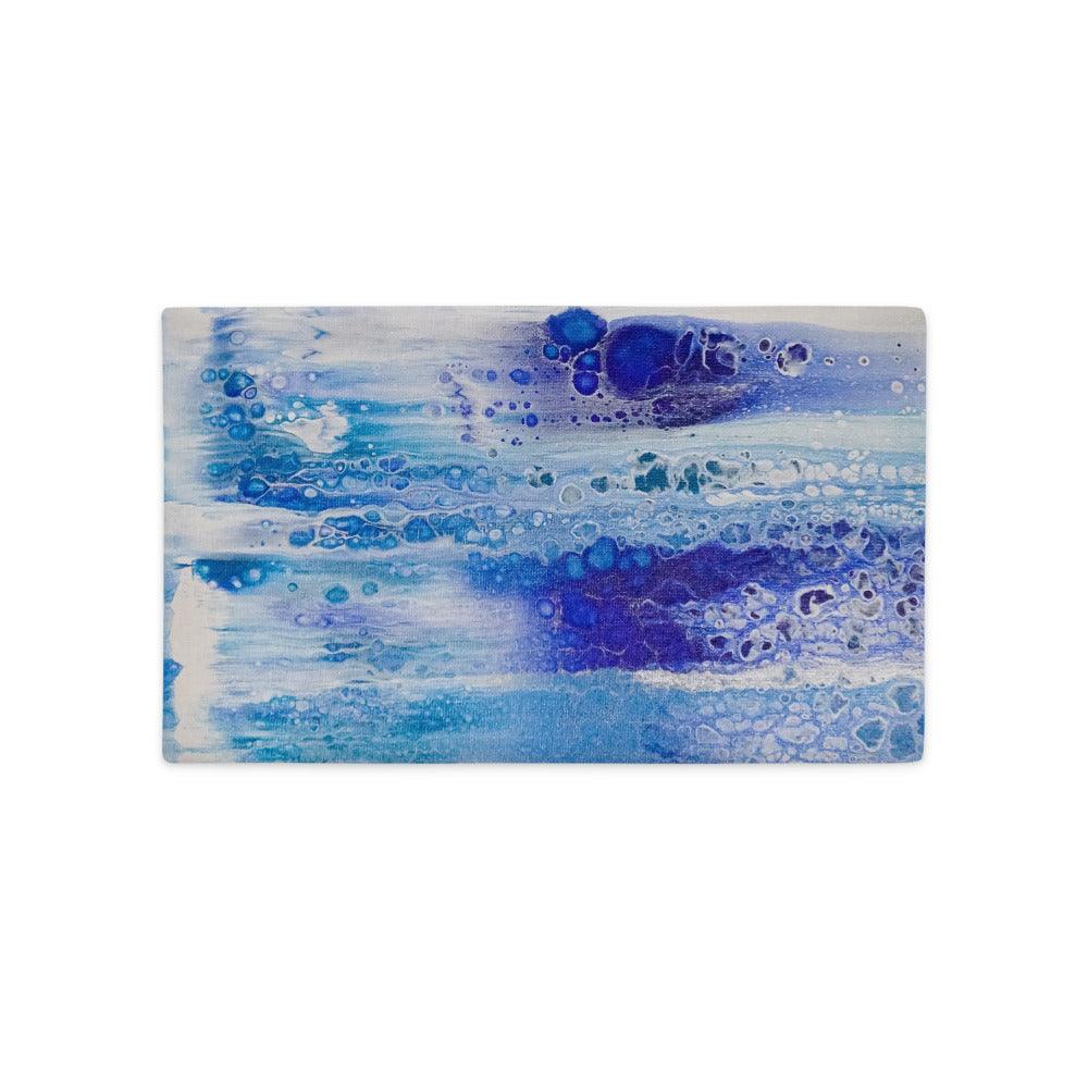 Blue Premium Accent Pillow Case - Cinder House Creations