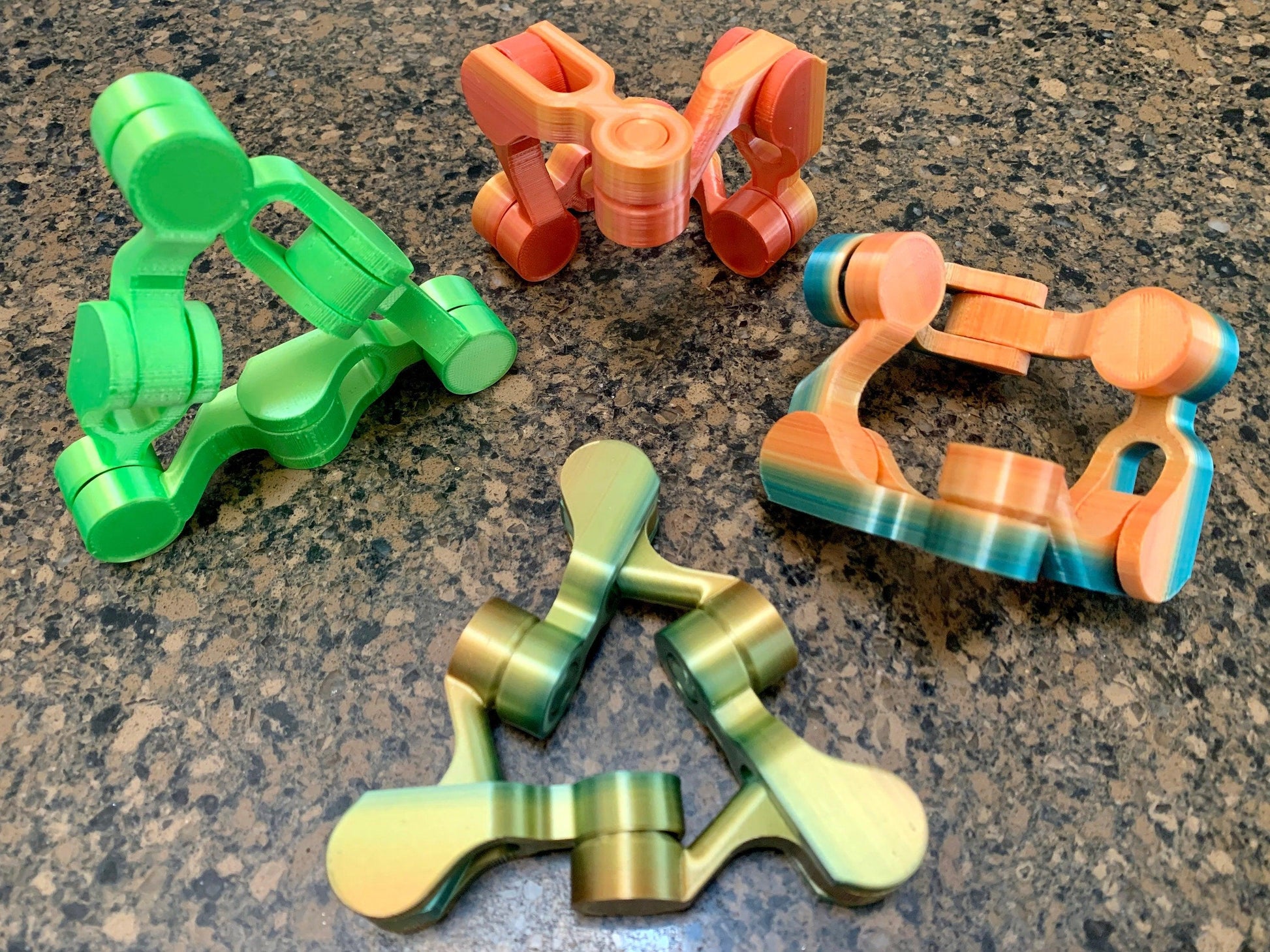 Kaleidocycle Sensory Fidget Toy - Cinder House Creations