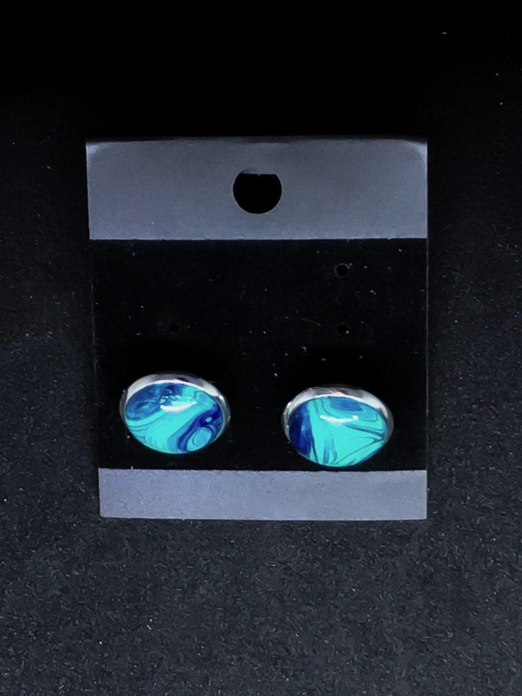 Wearable Art Stud Earrings - Cinder House Creations