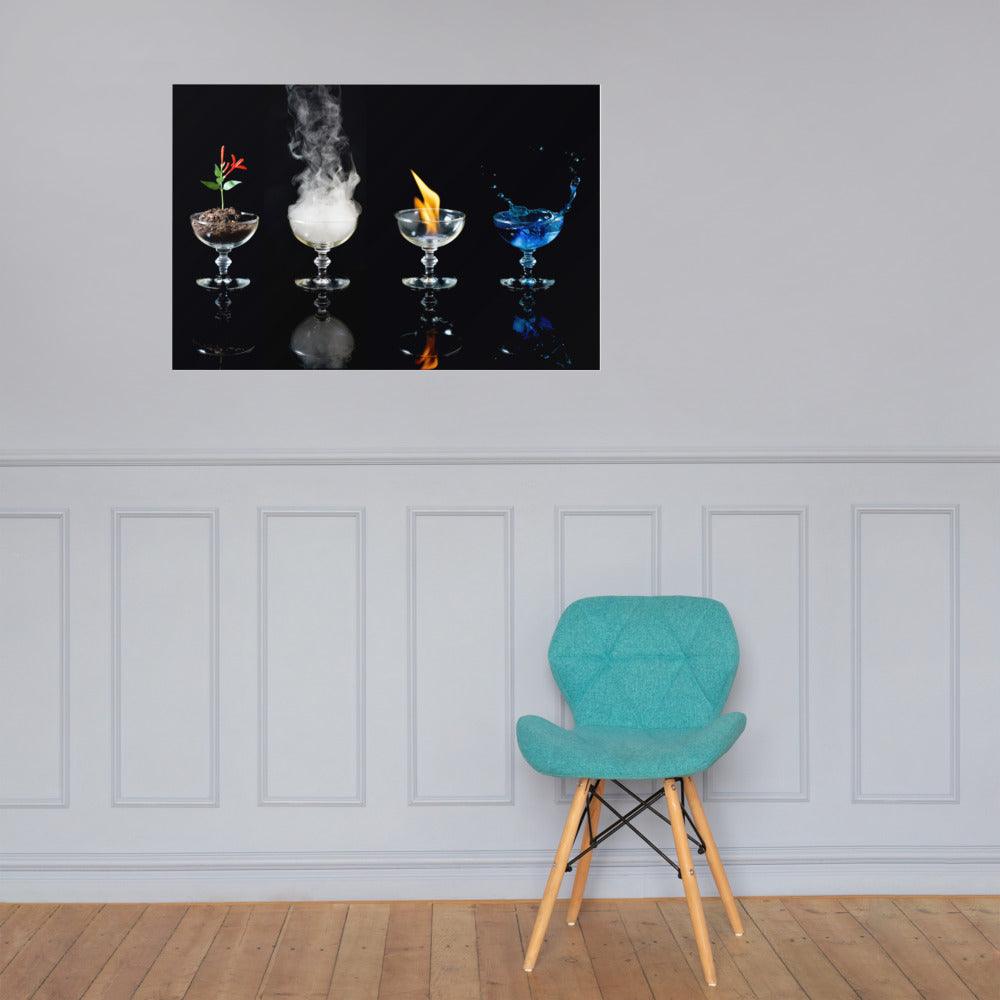 Four Elements Print - Cinder House Creations