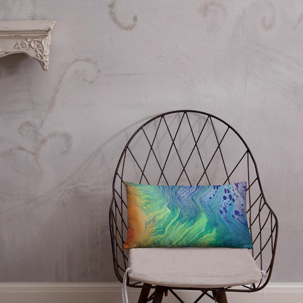 Rainbow Basic Accent Pillow - Cinder House Creations