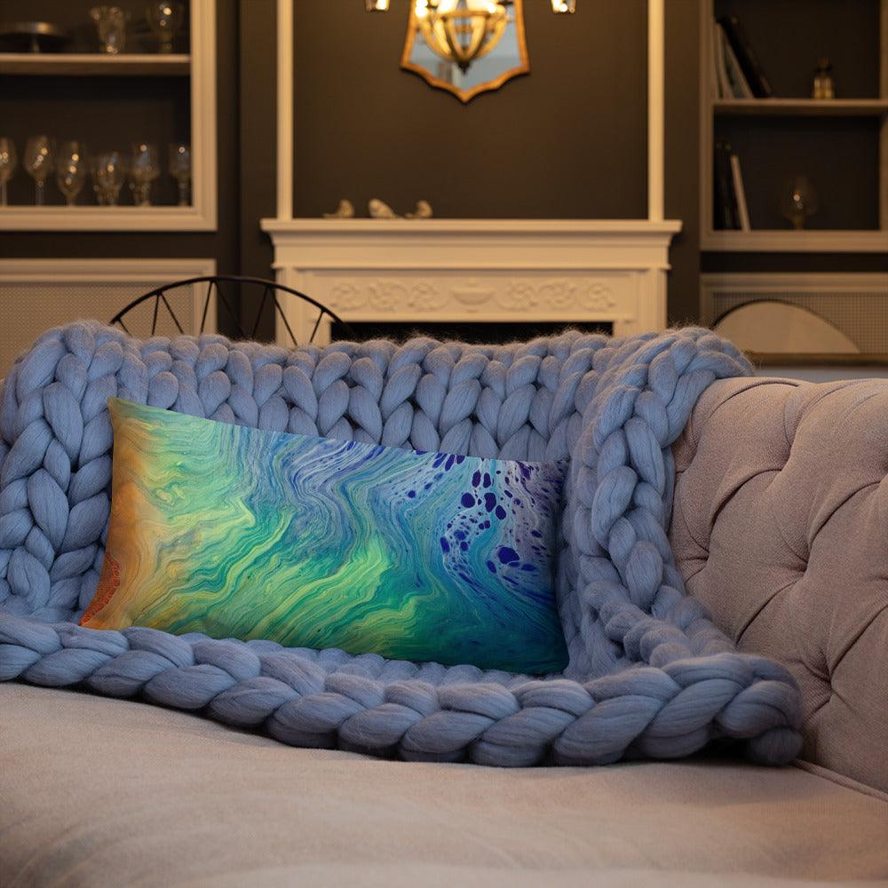 Rainbow Basic Accent Pillow - Cinder House Creations