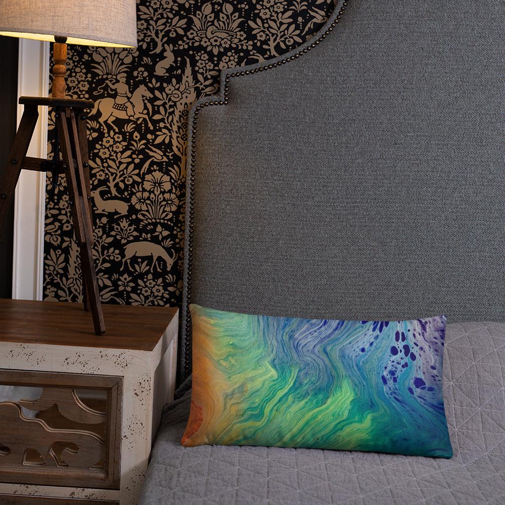 Rainbow Basic Accent Pillow - Cinder House Creations