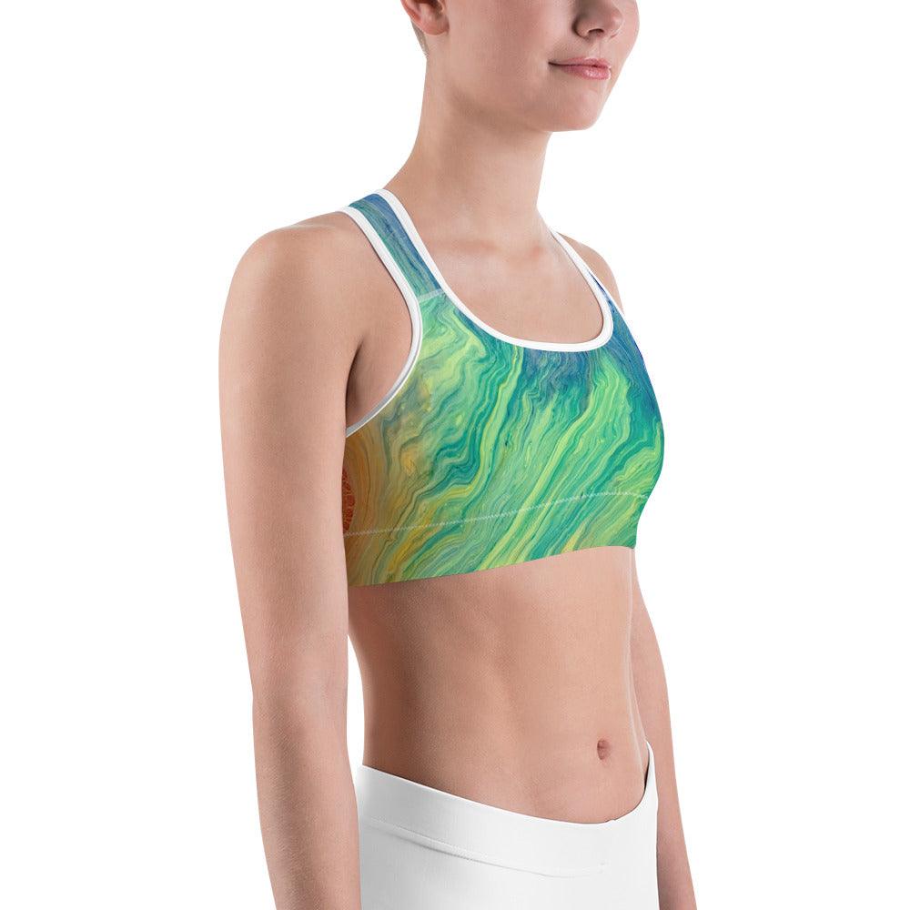 Sports Bra - Rainbow - Cinder House Creations