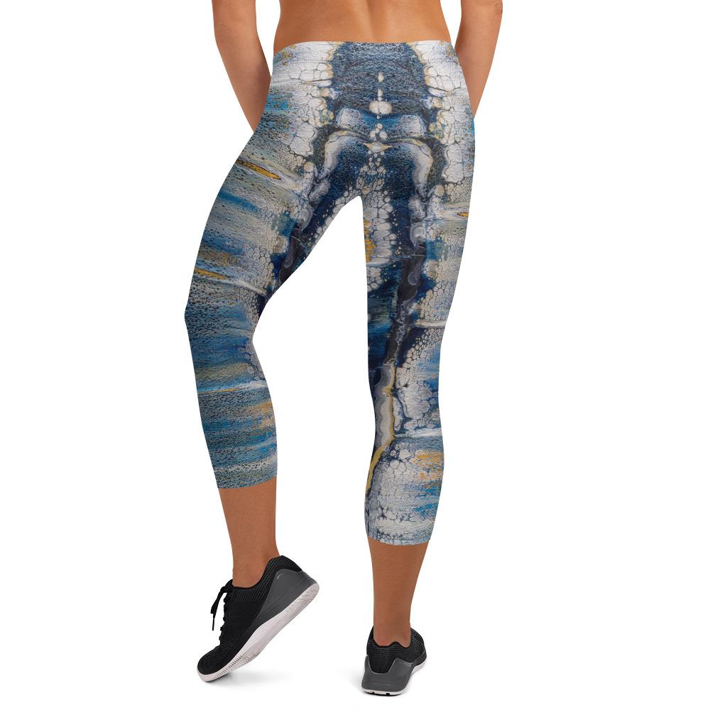 Capri Leggings - Reflections - Cinder House Creations