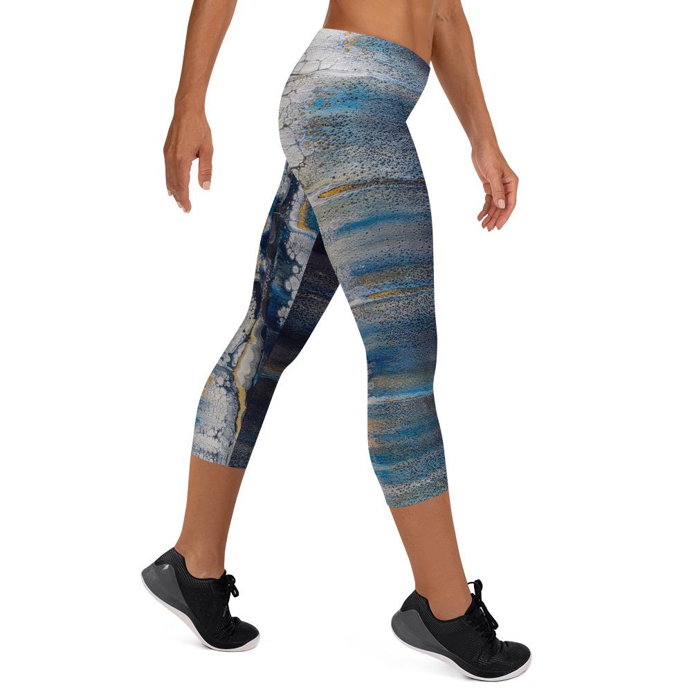 Capri Leggings - Reflections - Cinder House Creations