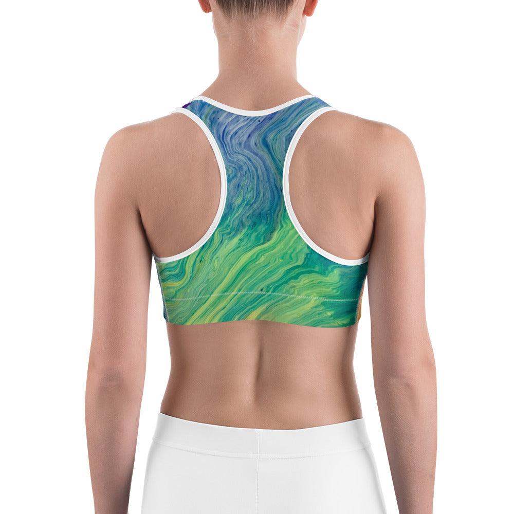 Sports Bra - Rainbow - Cinder House Creations