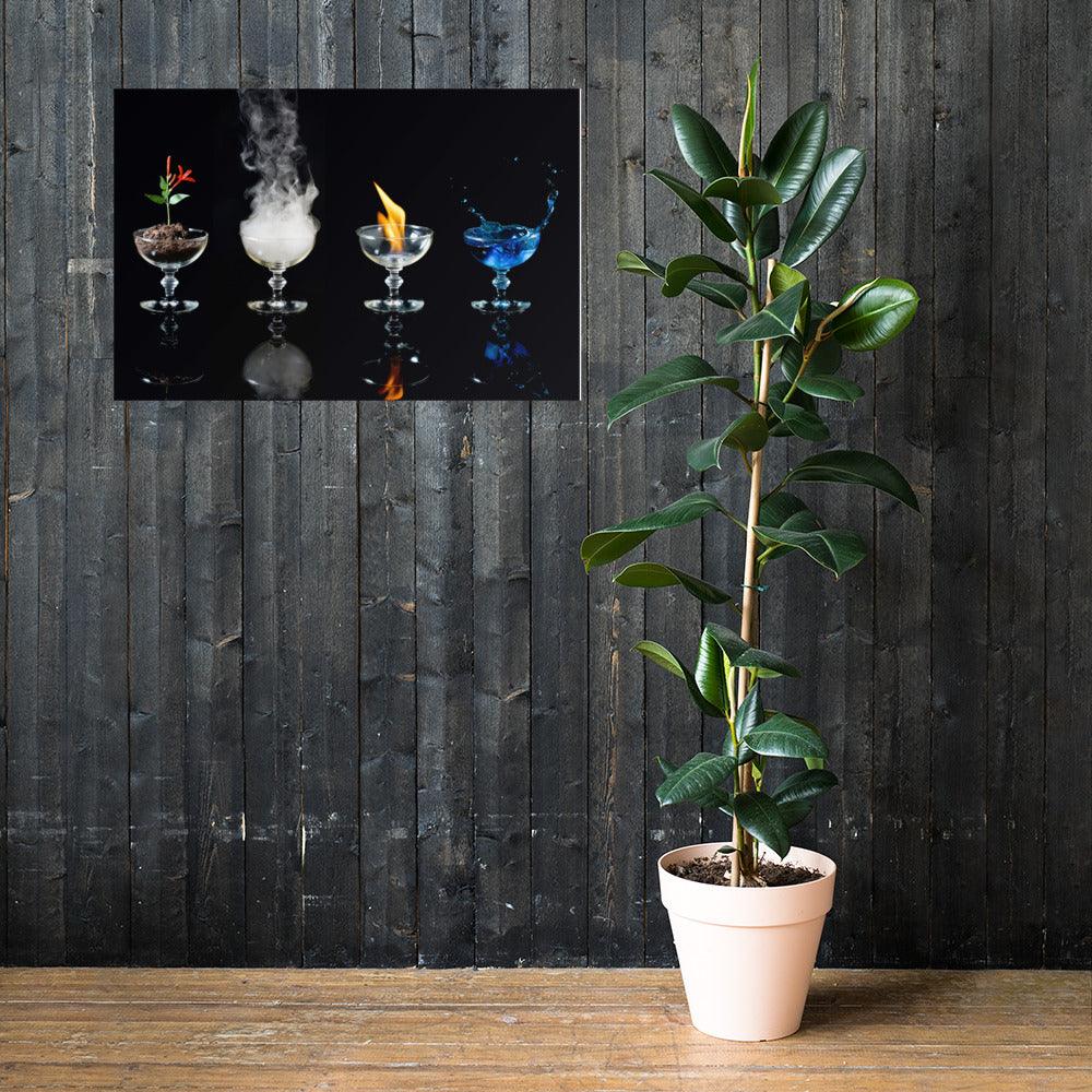 Four Elements Print - Cinder House Creations