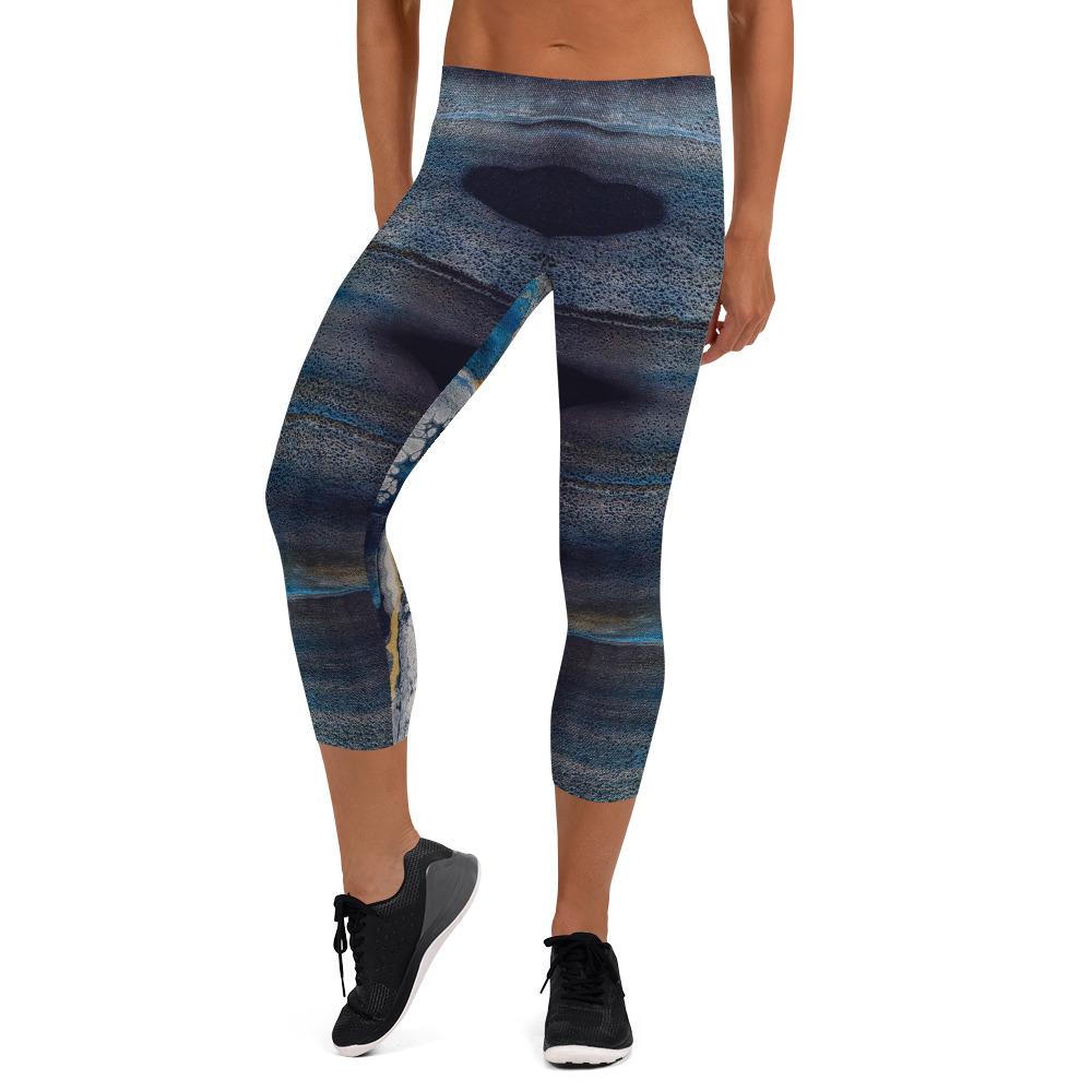 Capri Leggings - Reflections - Cinder House Creations