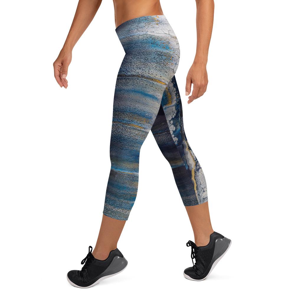 Capri Leggings - Reflections - Cinder House Creations