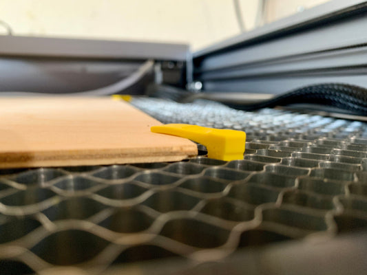 Low Profile Laser Honeycomb Bed Pins