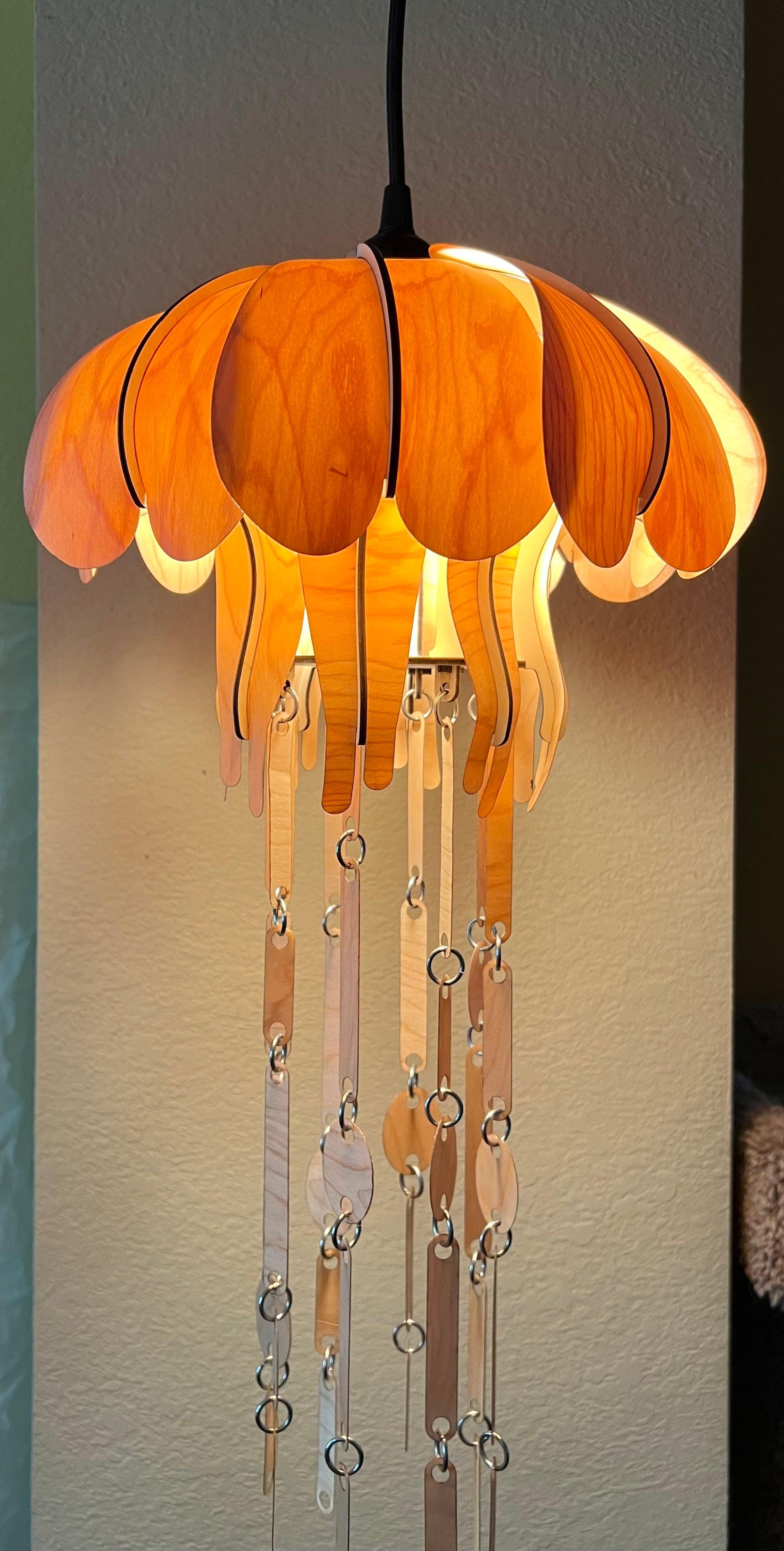 Luna Jellyfish Lamp - Cinder House Creations