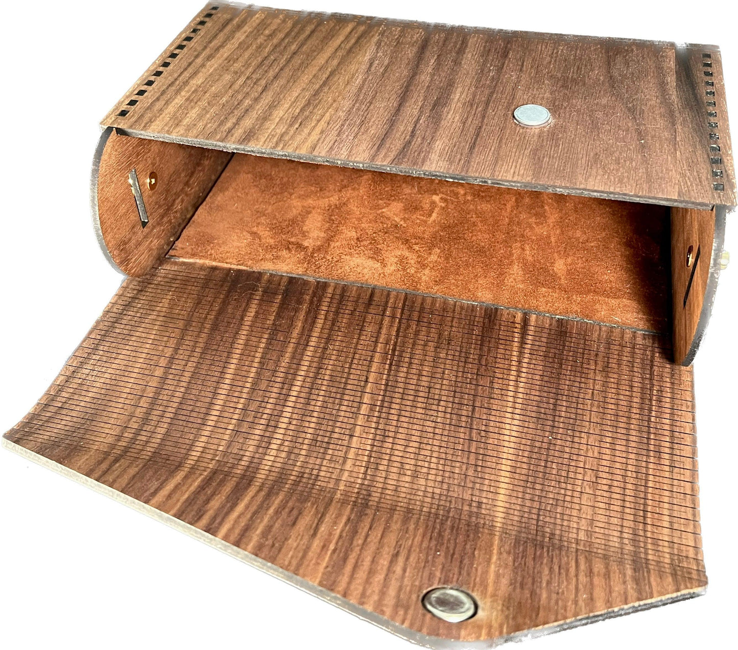 Walnut Wood Purse or Clutch - Cinder House Creations