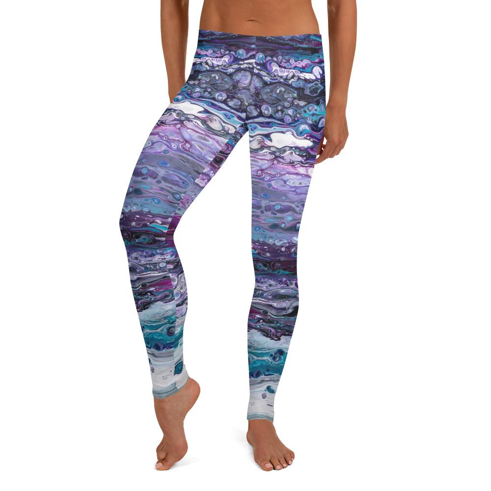 Leggings - Purple Rain