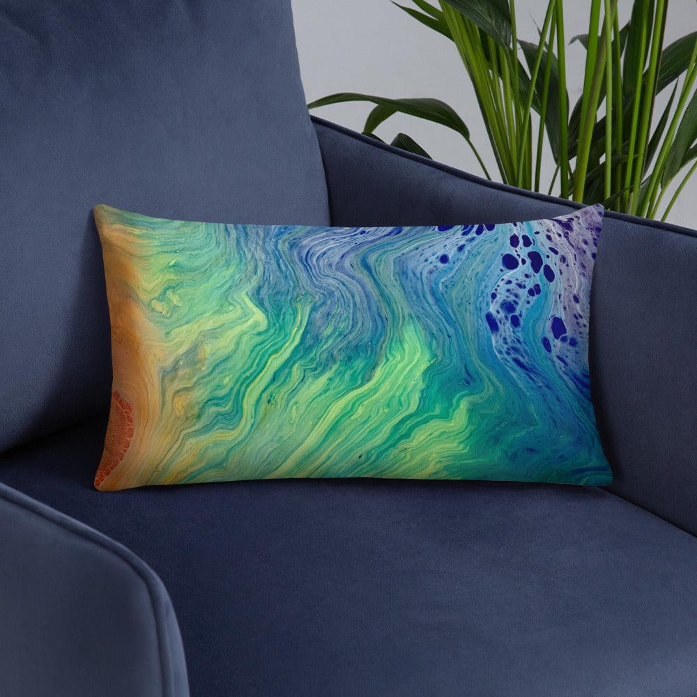 Rainbow Basic Accent Pillow - Cinder House Creations