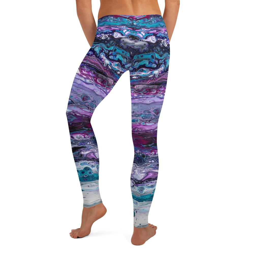 Leggings - Purple Rain - Cinder House Creations