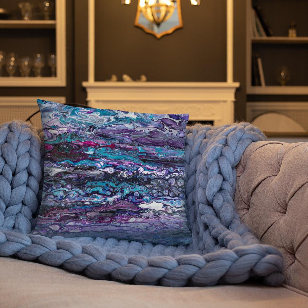 Purple Basic Accent Pillow - Cinder House Creations