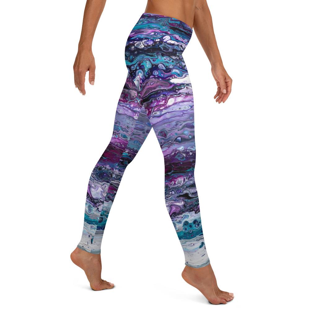 Leggings - Purple Rain - Cinder House Creations