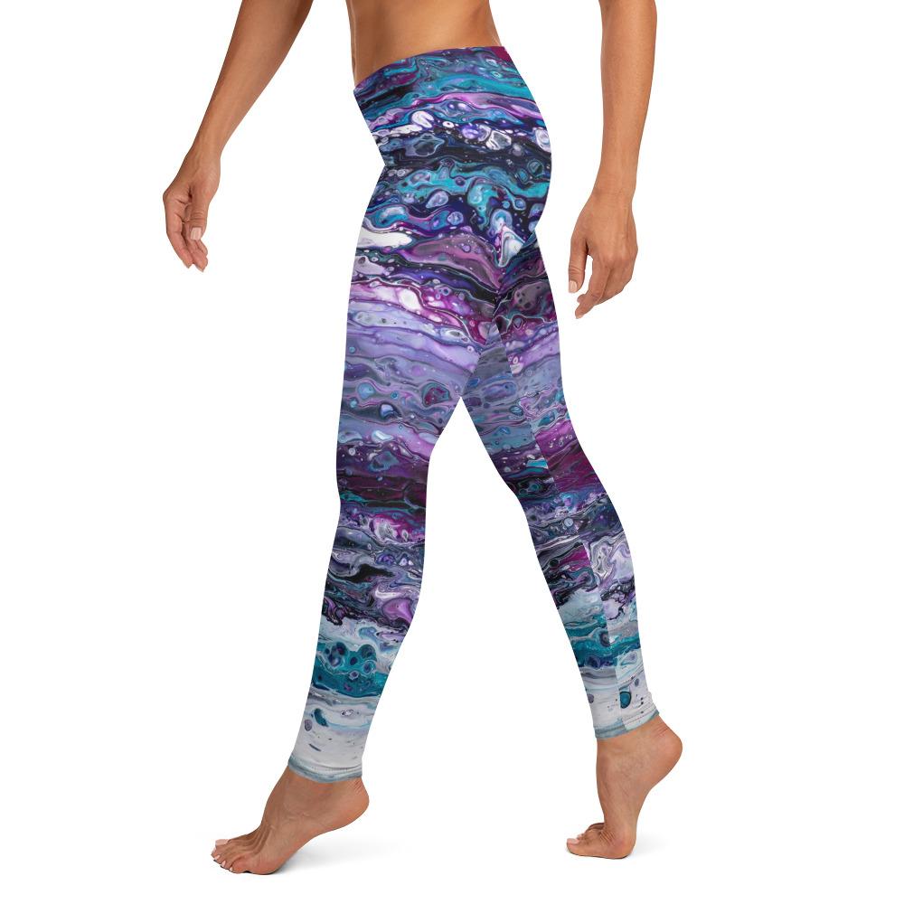 Leggings - Purple Rain - Cinder House Creations